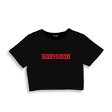 Hamilton / Ferrari Crop Tişört