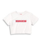 Hamilton / Ferrari Crop Tişört
