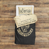 Sons of Anarchy & Harley Davidson Model 28B Vintage Çift Taraflı Nevresim Takımı