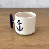 SAILOR - Çapa T Lacivert Kulplu Bardak