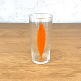Orange a Fish / Turuncu Balık Baskılı Paşabahçe Rakı Kadehi