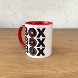 Box Box Box Kırmızı Kulplu Bardak