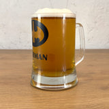BEERMAN / Baskılı Paşabahçe Kulplu Bira Bardağı