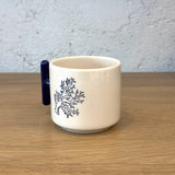 Blue Coral / Mercanlı Lacivert T Kulplu Bardak