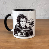 Ayrton Senna Heritage Siyah Kulplu Bardak