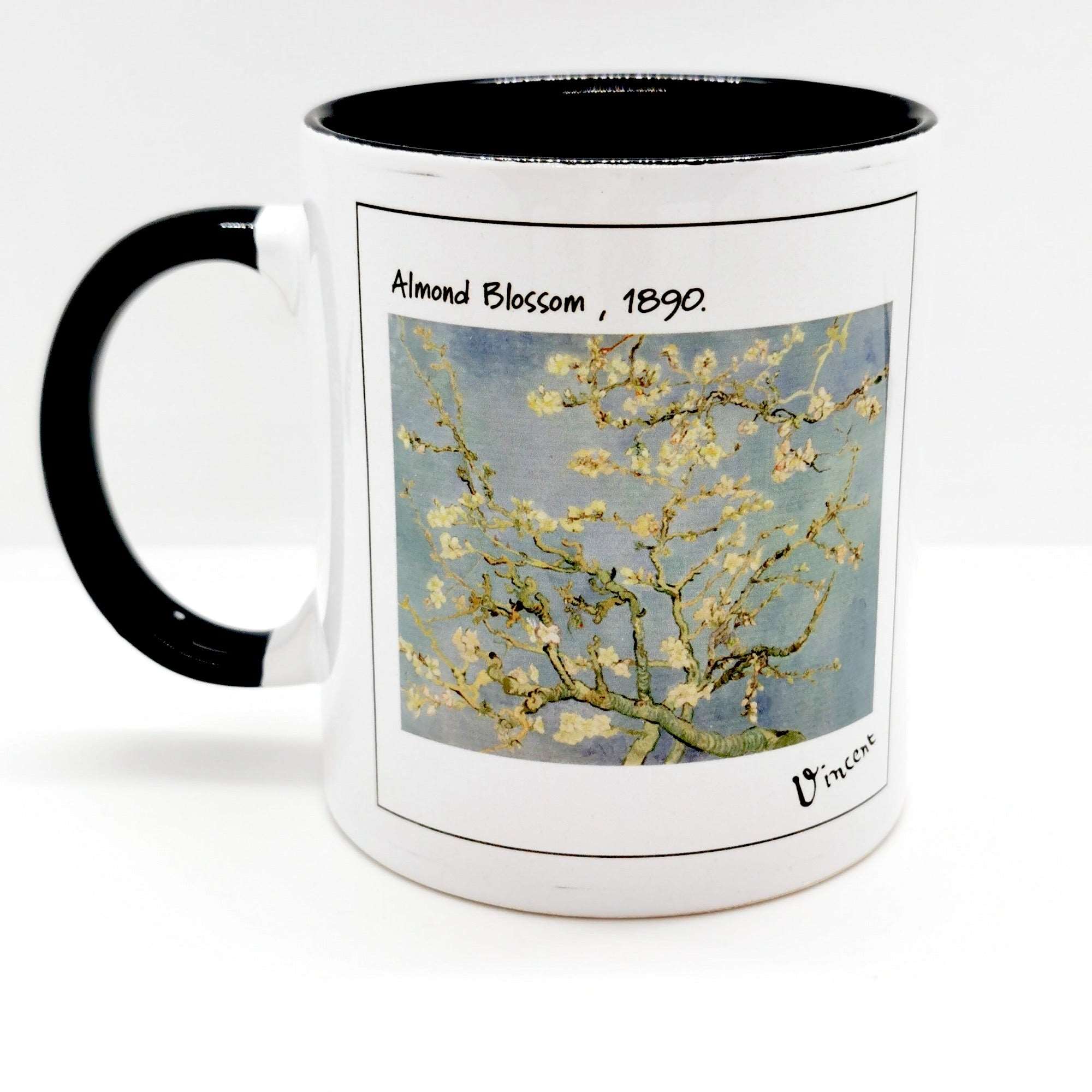Almond Blossoms - Çiçek Açan Badem Ağacı Kulplu Bardak