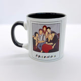 Friends Silüetli Siyah Kulplu Bardak