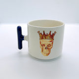 King Skull Lacivert T Kulplu Bardak