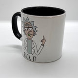 Rick It Siyah Kulplu Bardak