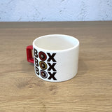 Box Box Box Kırmızı U Kulplu Kupa