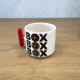 Box Box Box Kırmızı T Kulplu Bardak