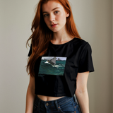 The Green Wave Crop Tişört