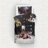 Muhammed Ali And Sonny Liston Usa 1965 & Michael Jordan Chicago Bulls 1997 Çift Taraflı Nevresim Takımı