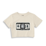 Morty Dollar Crop Tişört