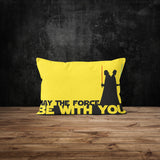 May The Force Be With You v2 - Star Wars Çift Taraflı Yastık Kılıfı 2 Adet