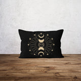 Mystical Moon Phase Çift Taraflı Yastık Kılıfı 2 Adet