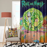Rick and Morty Portal Perde