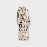 Light Aztec - Etnik Desenli Bornoz
