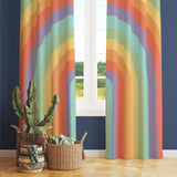 Rainbow / Gökkuşağı Desenli Fon Perde