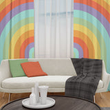 Rainbow / Gökkuşağı Desenli Fon Perde