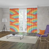 Rainbows / Rengarenk Desenli Fon Perde