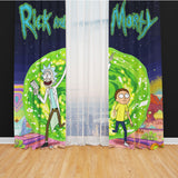 Rick and Morty Portal Fon Perde