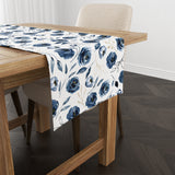 Blue Roses Runner Örtü