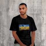 Buğday Tarlası ve Kargalar Tişört