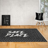 Safe Place Vintage Black Halı