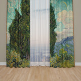Cypresses - Selviler Fon Perde