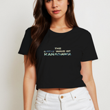 The Great Wave of Kanagawa Crop Tişört