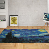The Starry Night - Yıldızlı Gece Halı