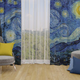 The Starry Night - Yıldızlı Gece Fon Perde