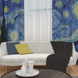 The Starry Night - Yıldızlı Gece Fon Perde