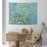 Almond Blossoms - Çiçek Açan Badem Ağacı Duvar Örtüsü