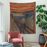 The Scream - Çığlık Duvar Örtüsü