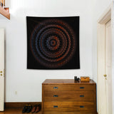 Dark Mandala Duvar Örtüsü