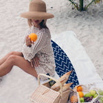 a Fish - Balıklı Plaj Havlusu