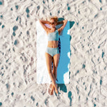 a Fish - Balıklı Plaj Havlusu