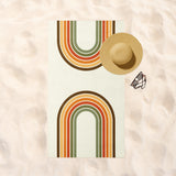 Rainbow / Retro Plaj Havlusu