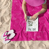 Pink Marine Plaj Havlusu