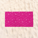 Pink Marine Plaj Havlusu