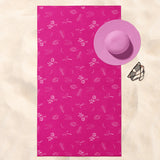 Pink Marine Plaj Havlusu