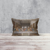 Son Akşam Yemeği - The Last Supper Çift Taraflı Yastık Kılıfı 2 Adet