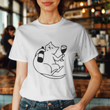 Wine Lover Cat Tişört