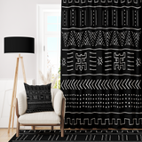Dark Aztec - Etnik Desenli Perde