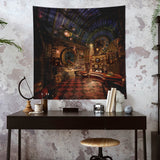 Experiment Room / Steampunk Duvar Örtüsü