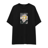 Albert Einstein / Homer Simpson Oversize Tişört