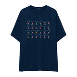 All Tracks / Formula 1 Pistleri Oversize Tişört