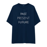 Past Present Future Oversize Tişört